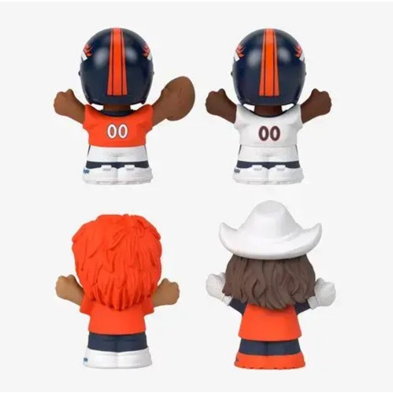 Fisher Price - Little People x NFL Collector Denver Broncos Figure 4-Pack