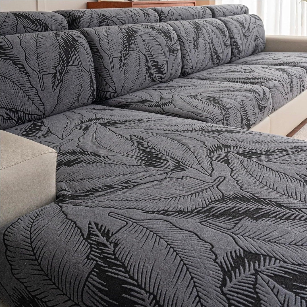 Set of 2 Sofa Cushion Cover Washable Couch Covers Sofa Protector Slipcovers