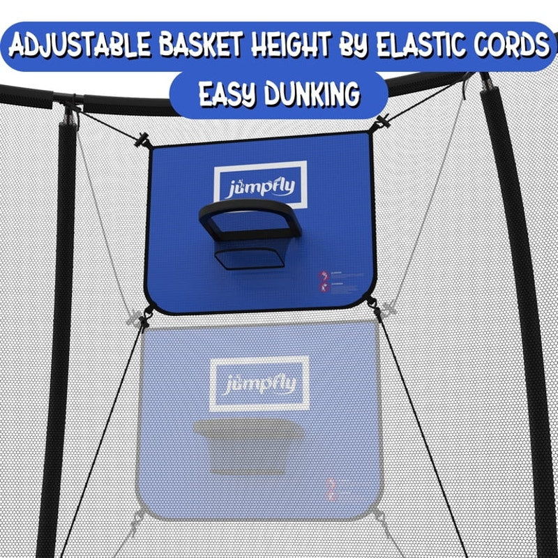 Trampoline Basketball Hoop with Mini Basketballs Easy to Install