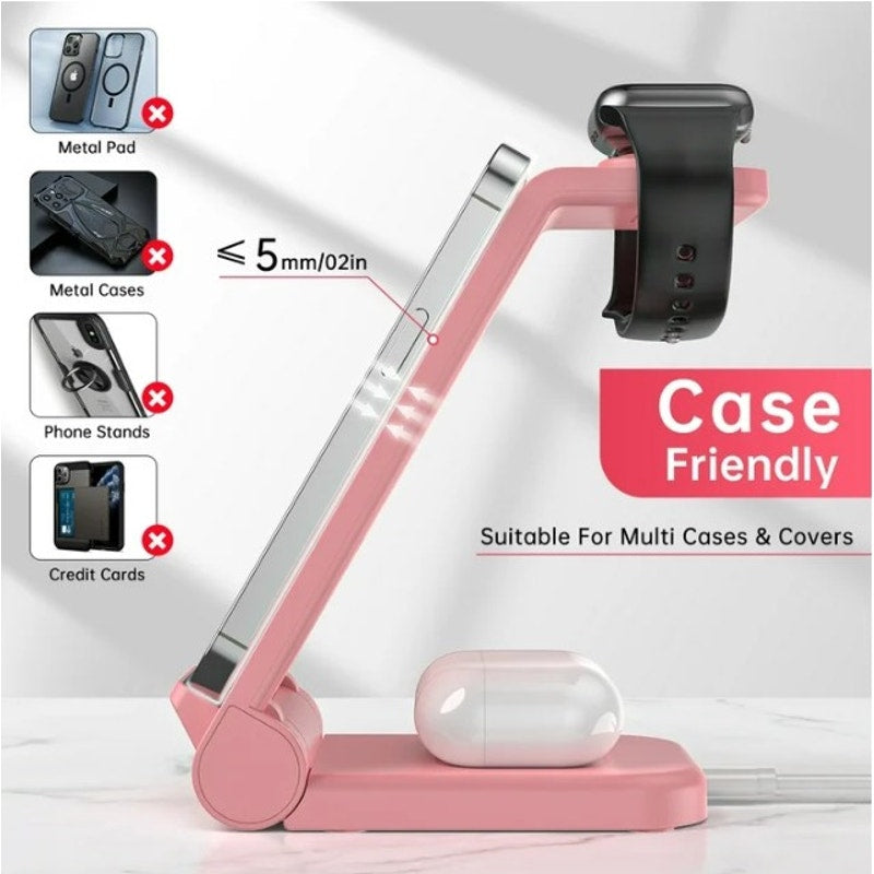 3 in 1 Charging Station for Apple Samsung & LG