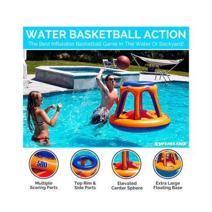 Inflatable Pool Basketball Hoop