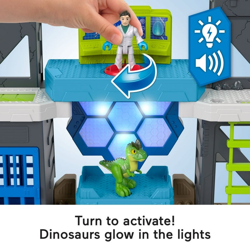 Imaginext Jurassic World Scan & Glow Dino Playset