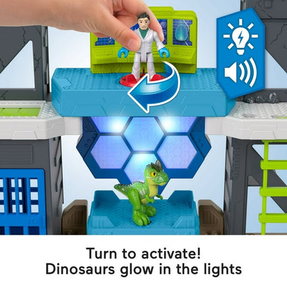 Imaginext Jurassic World Scan & Glow Dino Playset