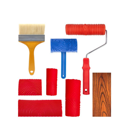 7Pcs Wood Grain Tool Set Wood Grain Painting Tool
