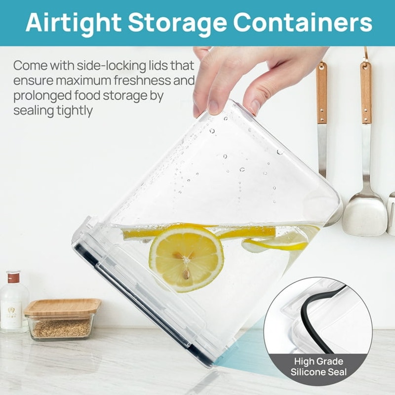 16 Piece Set Large Airtight Food Storage Containers