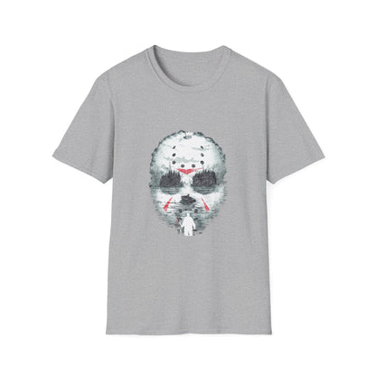 Horror Hockey Mask Friday The 13th T-Shirt —  Jason Inspired Graphic Tee