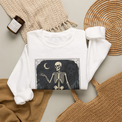 Skeleton Vintage Art Crewneck Sweatshirt