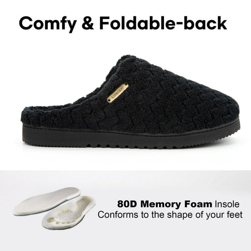Women’s Soft Flannel Memory Foam slippers Size S 5-6