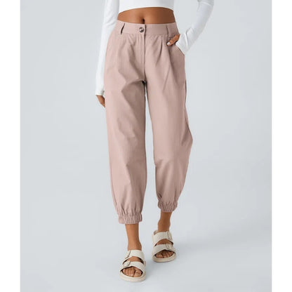 Halara Mid Rise Casual Joggers with Pockets Women's Size L (12-14)