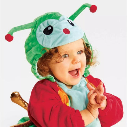 Hyde & EEK! Infant Caterpillar Halloween Costume Pullover - Size 6-12 Months - Rainbow - New