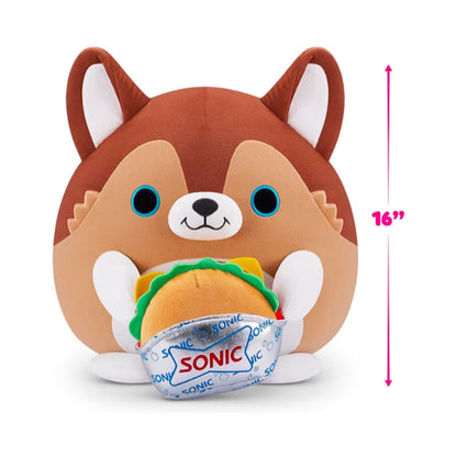 Snackles Series 2 Puppy & Sonic Burger 16"