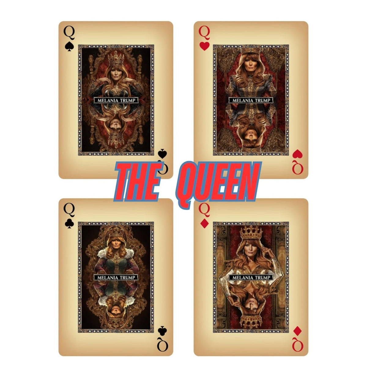 New Trump Presidential Playing Cards