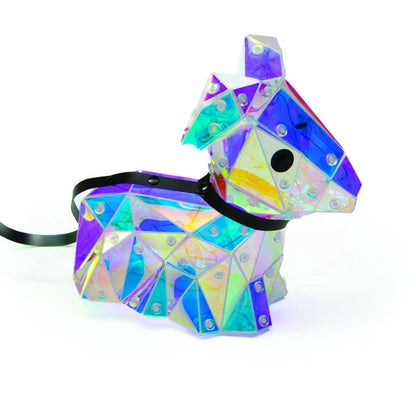 Christian Siriano Halloween Ghost Walking Dog Prismatic Light Up Decor