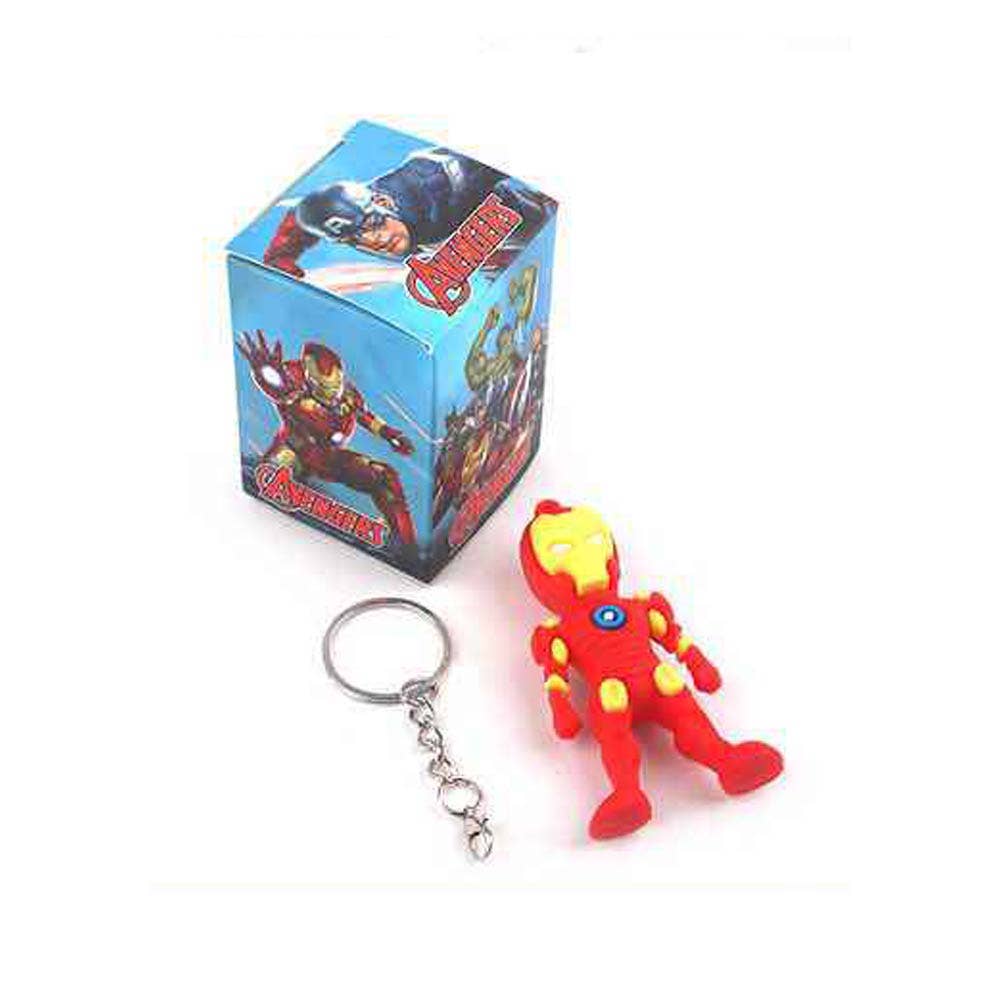 Marvel Comics Avengers Superhero Figure Keychain Blind Surprise Box