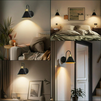 2 pack LED Battery Operated Wireless Wall Sconces with Remote Control