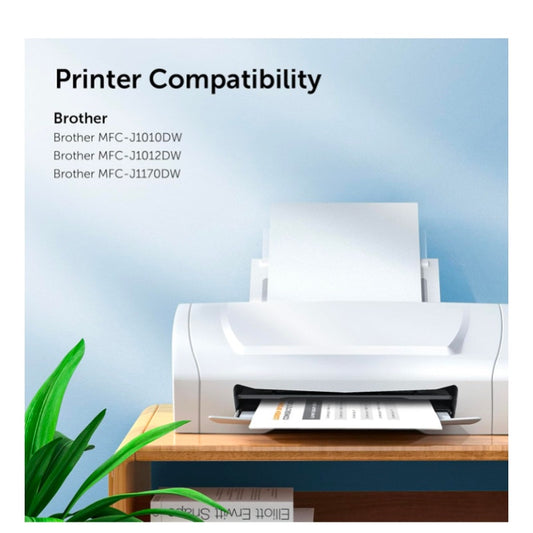 LC401XL Ink Cartridge Combo 5 Pack Brother Printers Black Cyan Magenta Yellow