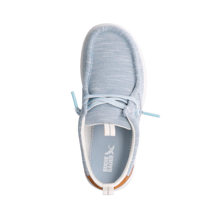 Eddie Bauer Boys Size 3 Canvas Loafer Lightweight Breathable