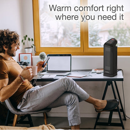 Lasko 16" Ceramic Tower Space HeaterOscillating, 2 Heat Settings