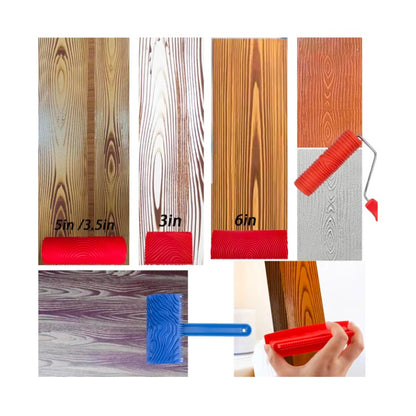 7Pcs Wood Grain Tool Set Wood Grain Painting Tool
