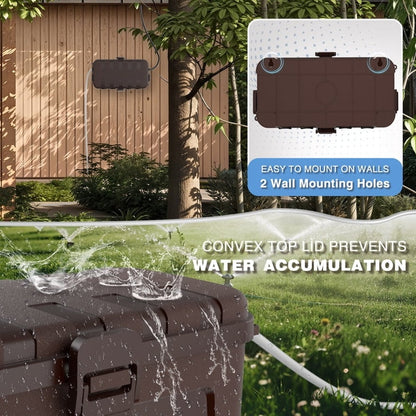 Restmo Outdoor Electrical Box, IP54 Waterproof Extension Cord Cover