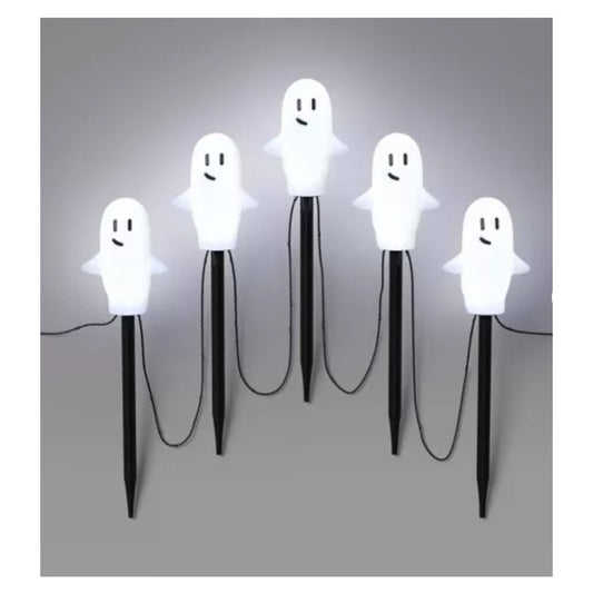 5ct LED Plastic Ghost pathway lights