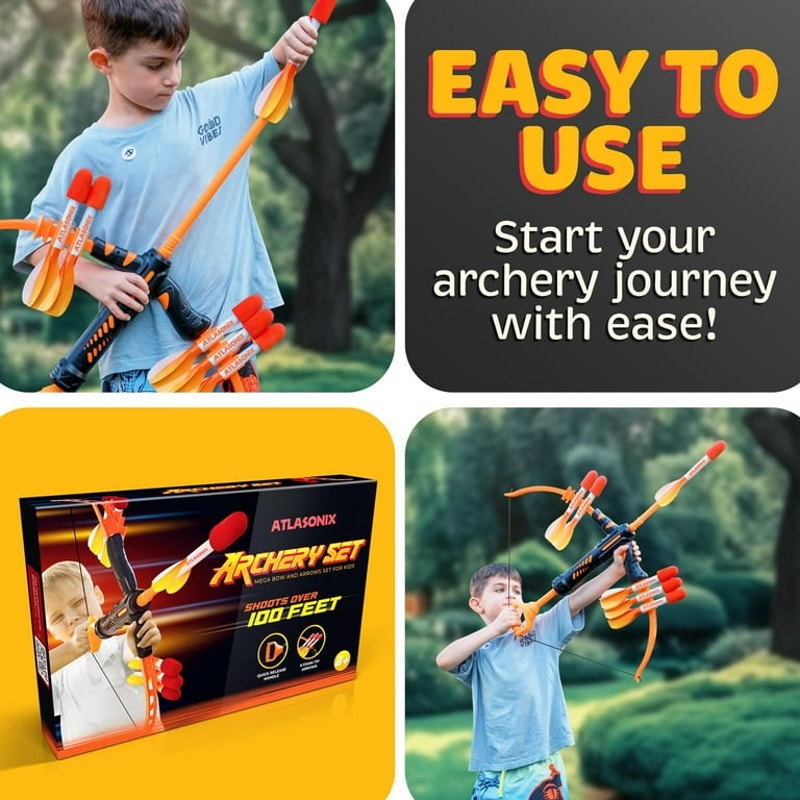 Bow and Arrow for Kids 6-12