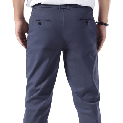 Plaid&Plain Pacific Blue Navy Men's Chino Pants 33x32