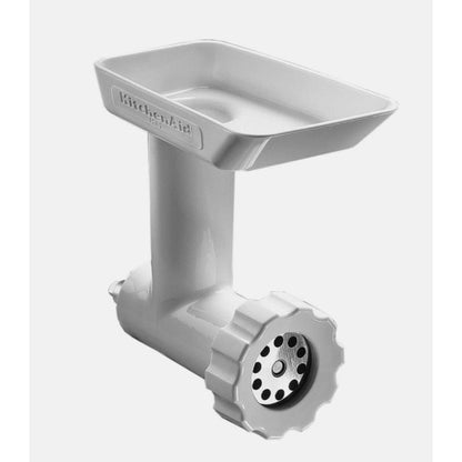 New KitchenAid FGA Food Grinder Attachment, White. Model KSMFGA.