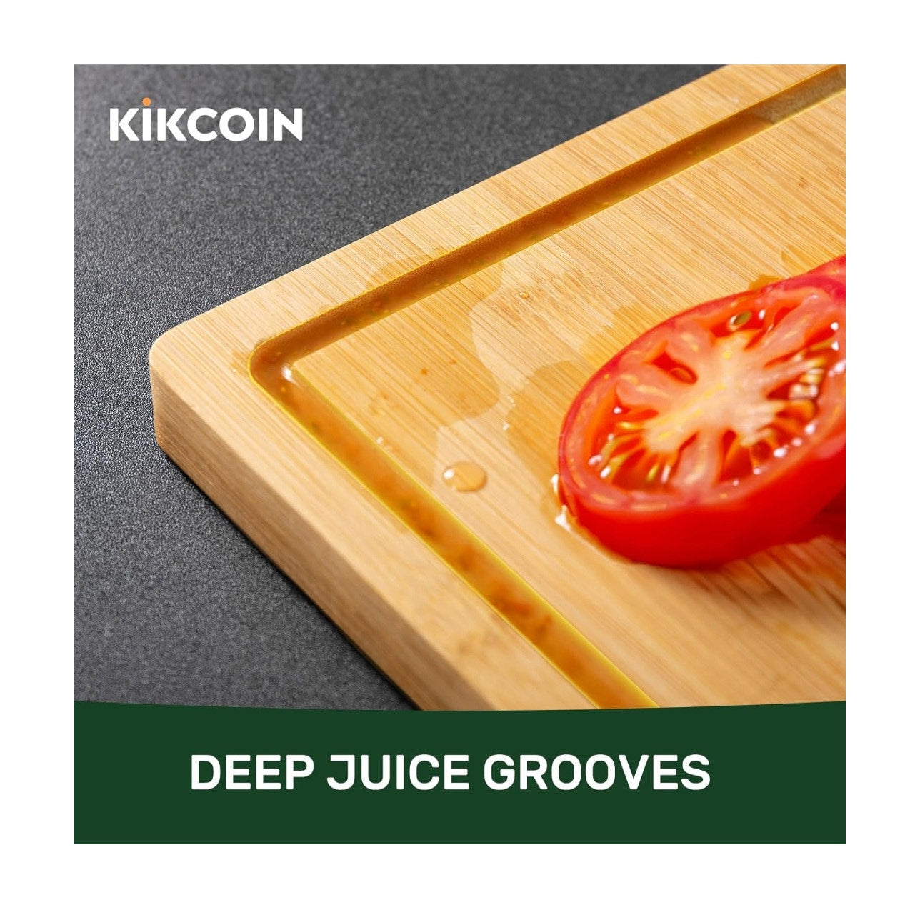 New Bamboo Cutting Board for Kitchen 20" x 14" x 1"