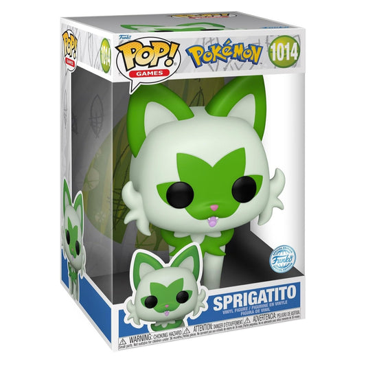 Funko Pop! Jumbo: Pokemon - Sprigatito - Collectible Vinyl Figure
