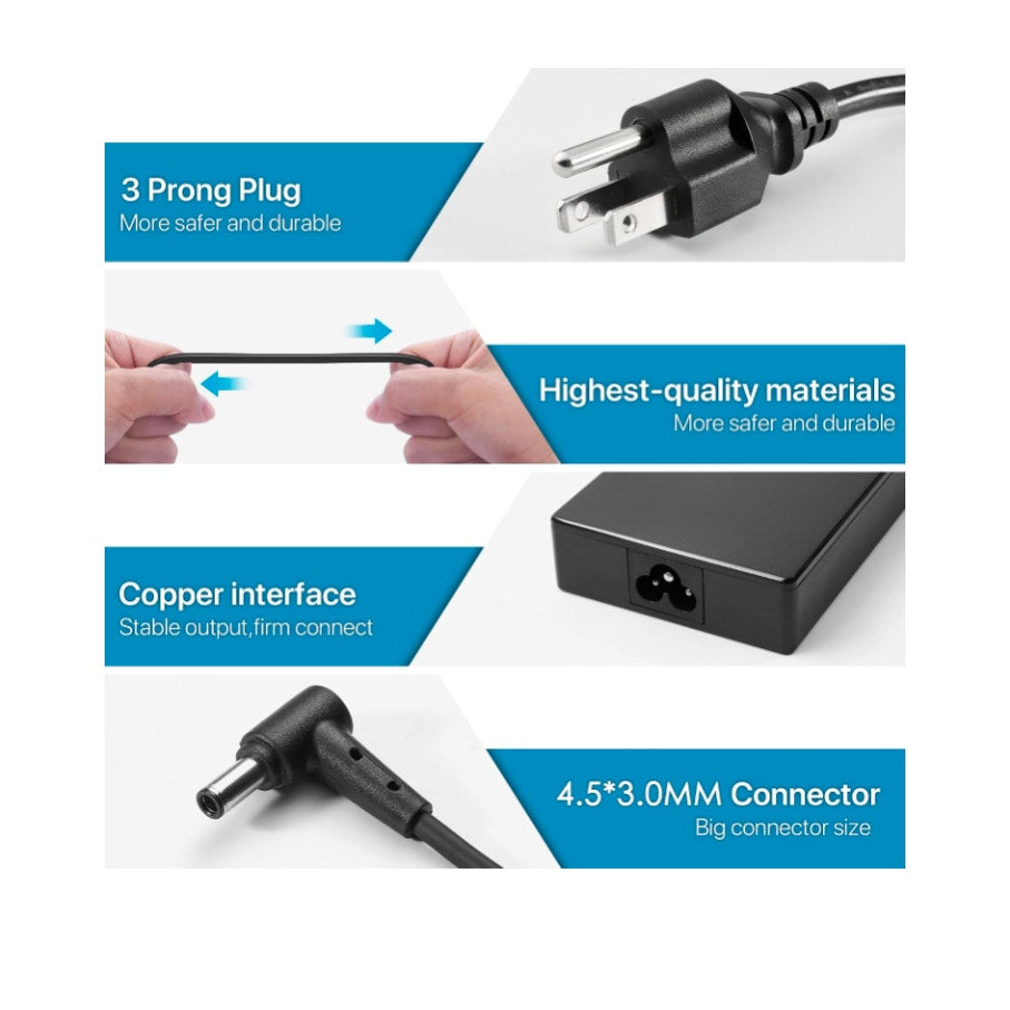 20V 6A 120W AC Adapter Charger Fit for MSI laptop