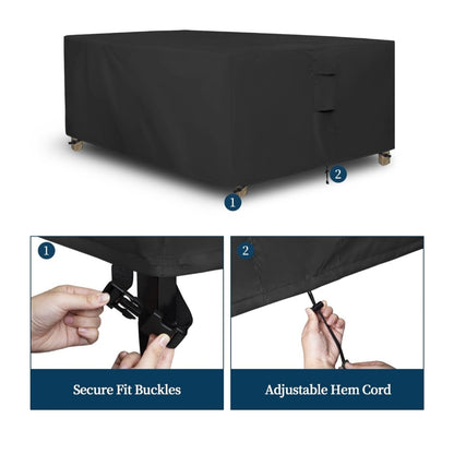 New Waterproof Patio Furniture Cover - Black