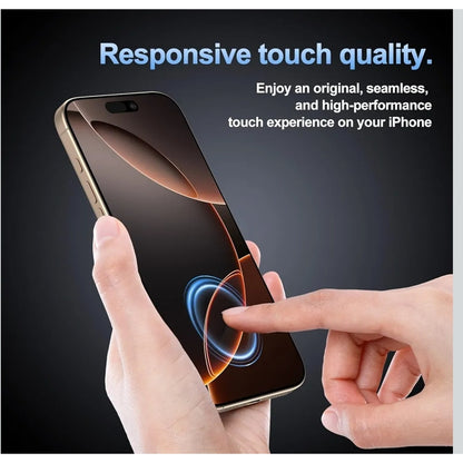 Tempered Glass Screen Protector for iPhone 16 Pro Max