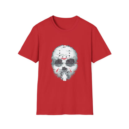Horror Hockey Mask Friday The 13th T-Shirt —  Jason Inspired Graphic Tee