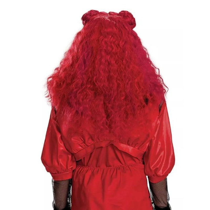 Disney Descendants Kids' Halloween Wig Red Adjustable