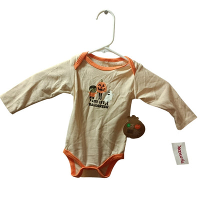 Baby's "My First Halloween" Snap Up Onesie Infant Size 6-9 Months
