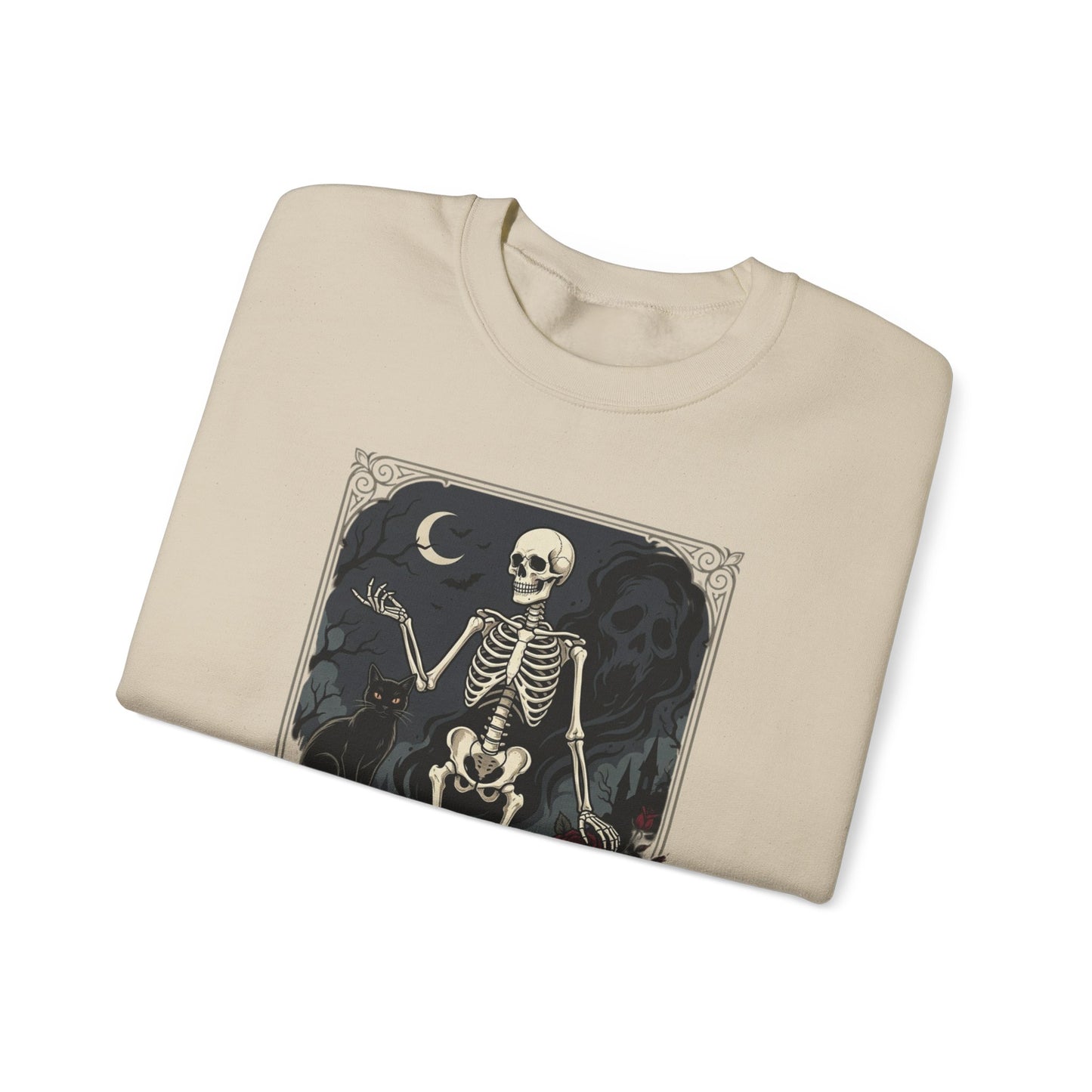 Skeleton Vintage Art Crewneck Sweatshirt
