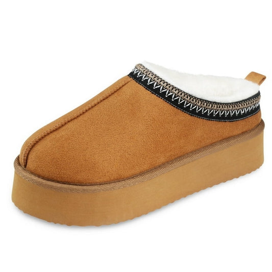 Vonmay Women's Cozy Platform Slippers Size M (7-8)
