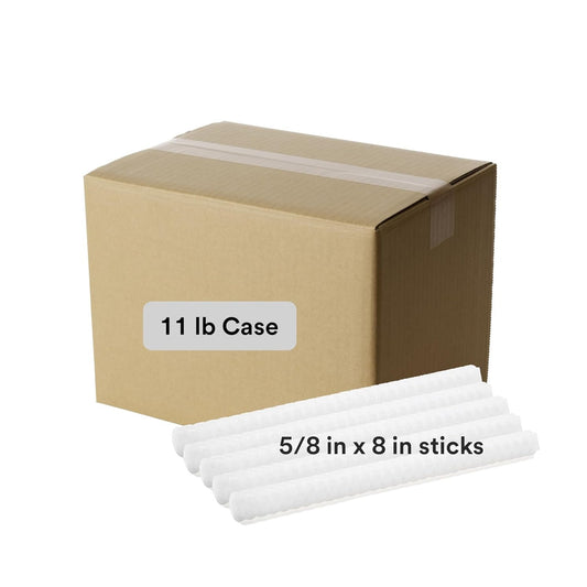 Industrial 3M Hot Melt Adhesive 3792 LM Q Clear 5/8 x 8 in Glue Stick 11 lb Case