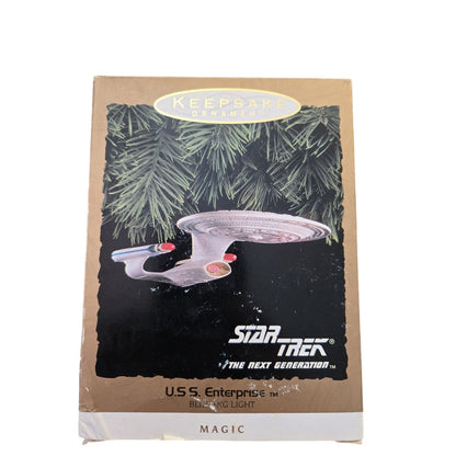 Hallmark 1993 Ornament Star Trek U.S.S. Enterprise USS The Next Generation