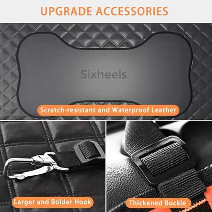 Dog Car Seat Cover Back Seats Protector Backseat Extender Rear Seat Waterproof Carseat Car SUV