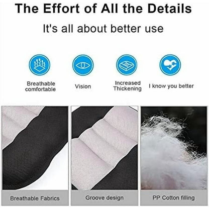 Adult Car Booster Seat Cushion Raise The Height for Short People Driving