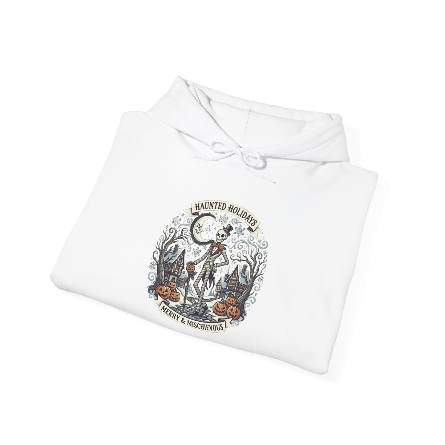 Vintage Skull and Roses hoodie | Gothic Botanical Illustration