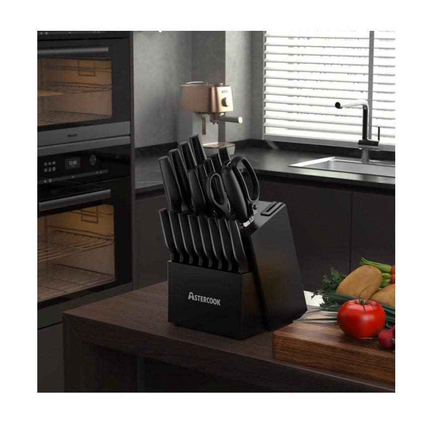 21 pc Astercook Knife Set
