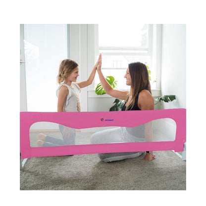 NEW Totcraft Pink Baby Bed Rail Extra Long