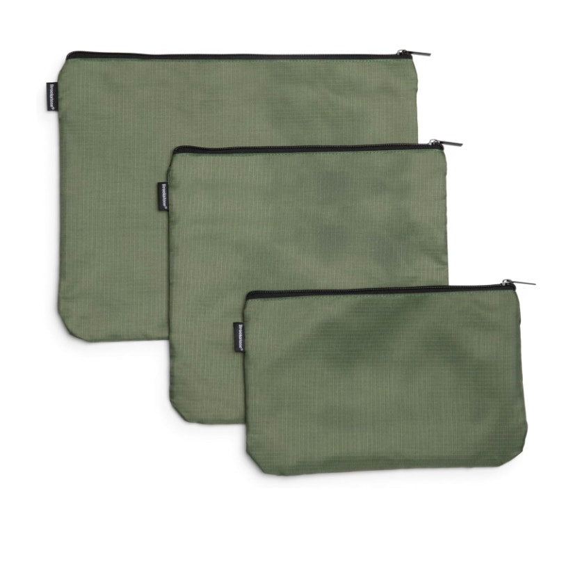 Brookstone Travel Pouch 3 pc. Set Suitcase Organizers