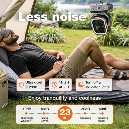 High Speed Camping Fan with Fast USB-C Charging