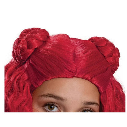 Disney Descendants Kids' Halloween Wig Red Adjustable