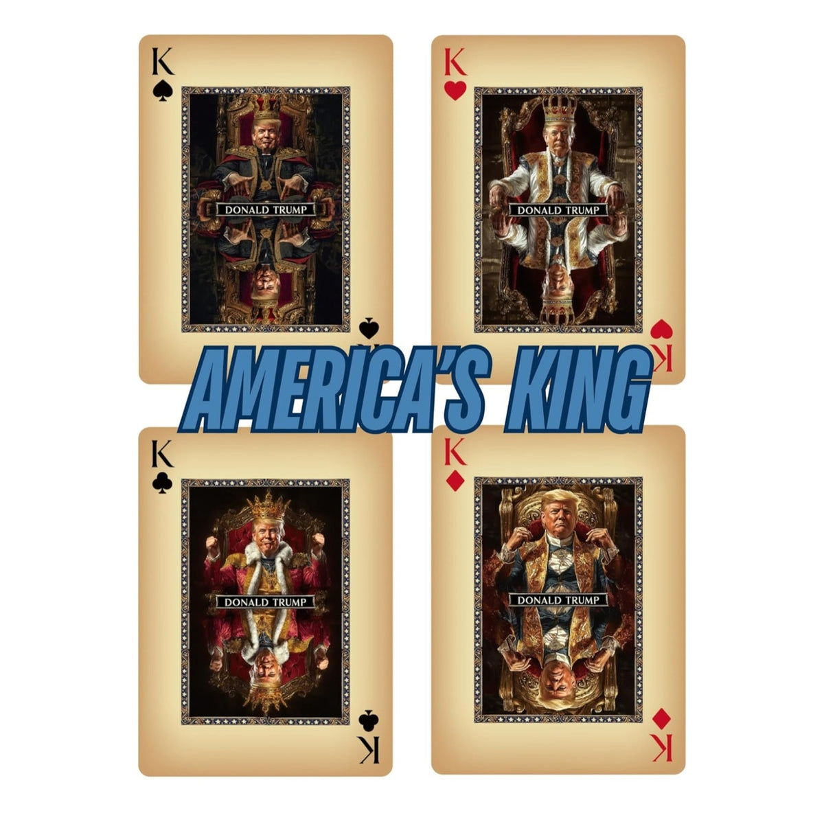 New Trump Presidential Playing Cards