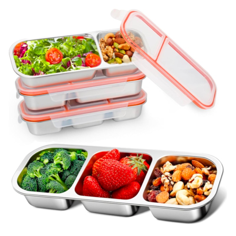 24 pc Rubbermaid Easy Find Lid Containers & 8 pc Stainless Container Set